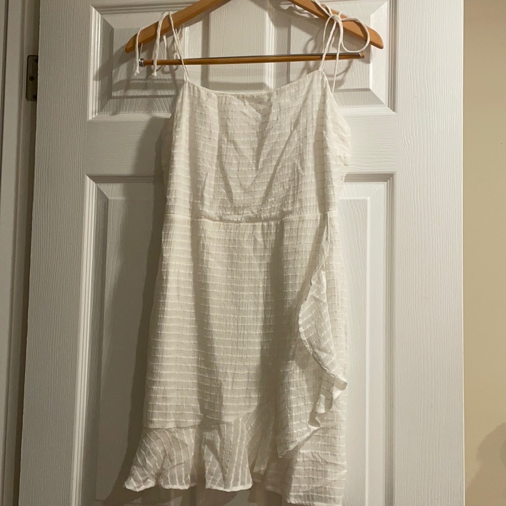 White sun dress